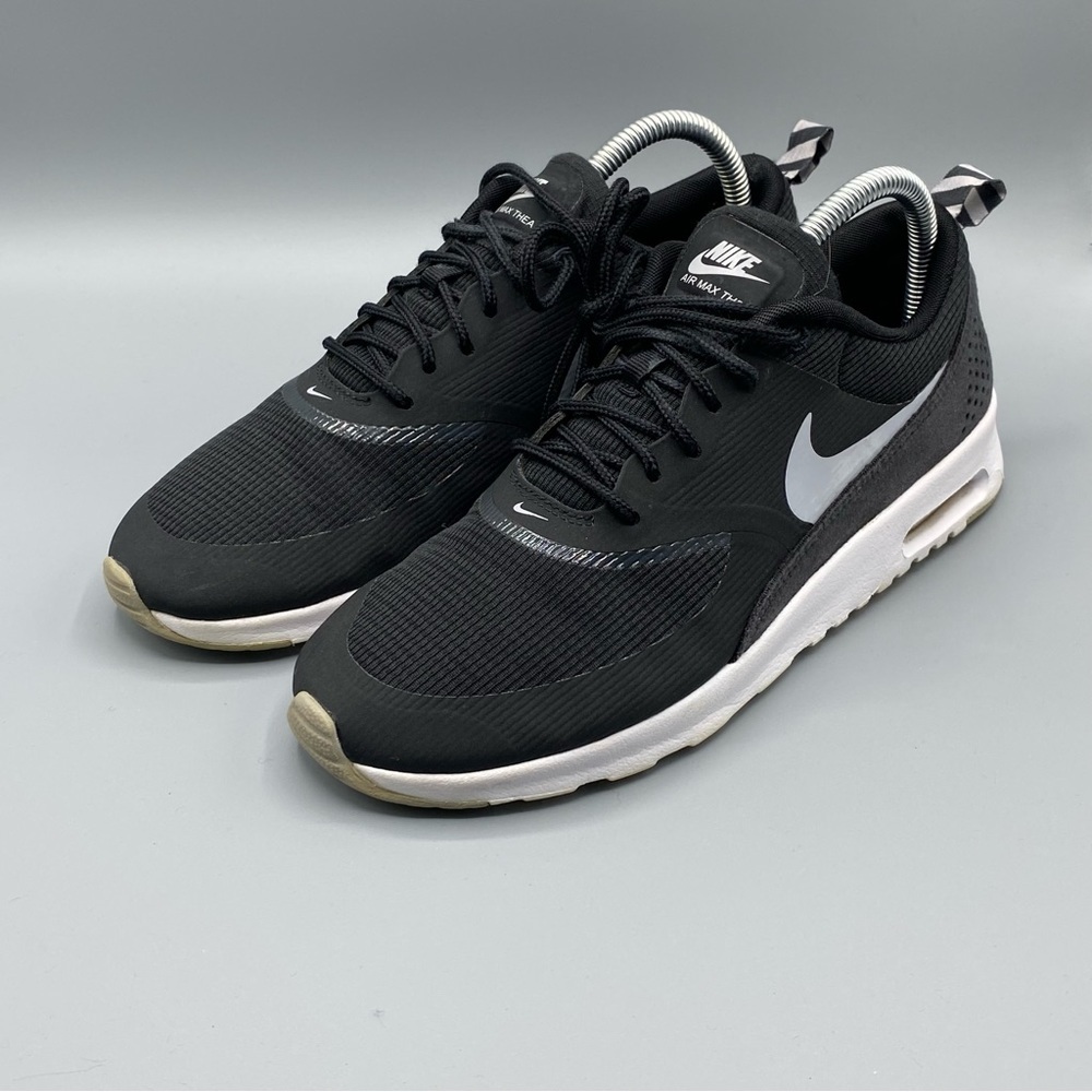 Nike Air Max Thea Sneaker Womens Black White Running Shoe​ - Picture 4 of 4